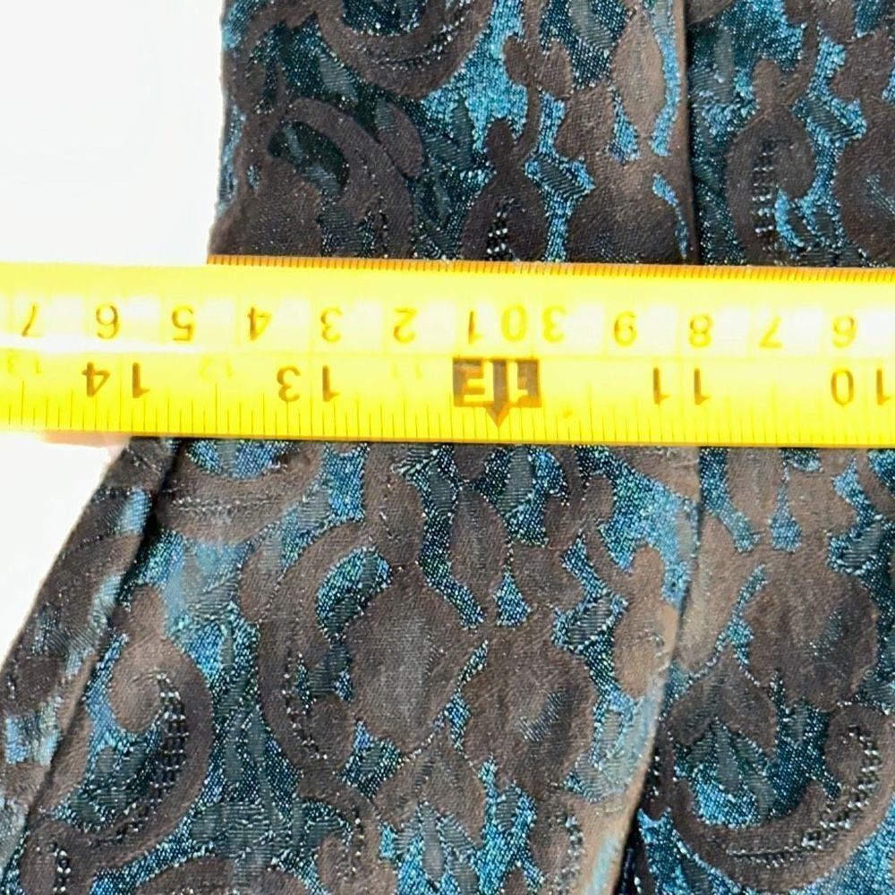 Forever 21 Above Knee Dress Size 5 Black and Teal - Picture 8 of 9